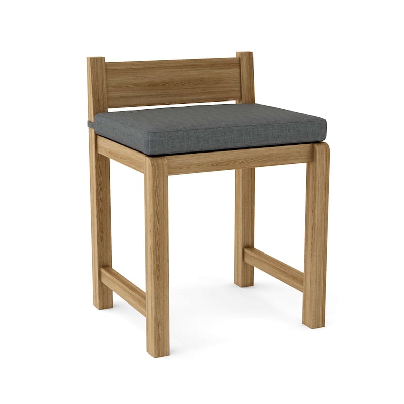 Sedona Teak Outdoor Dining Chair - N/A