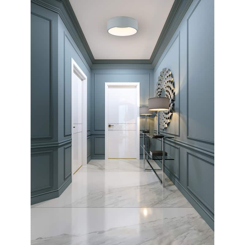 Radiant 1-light White LED Flush Mount