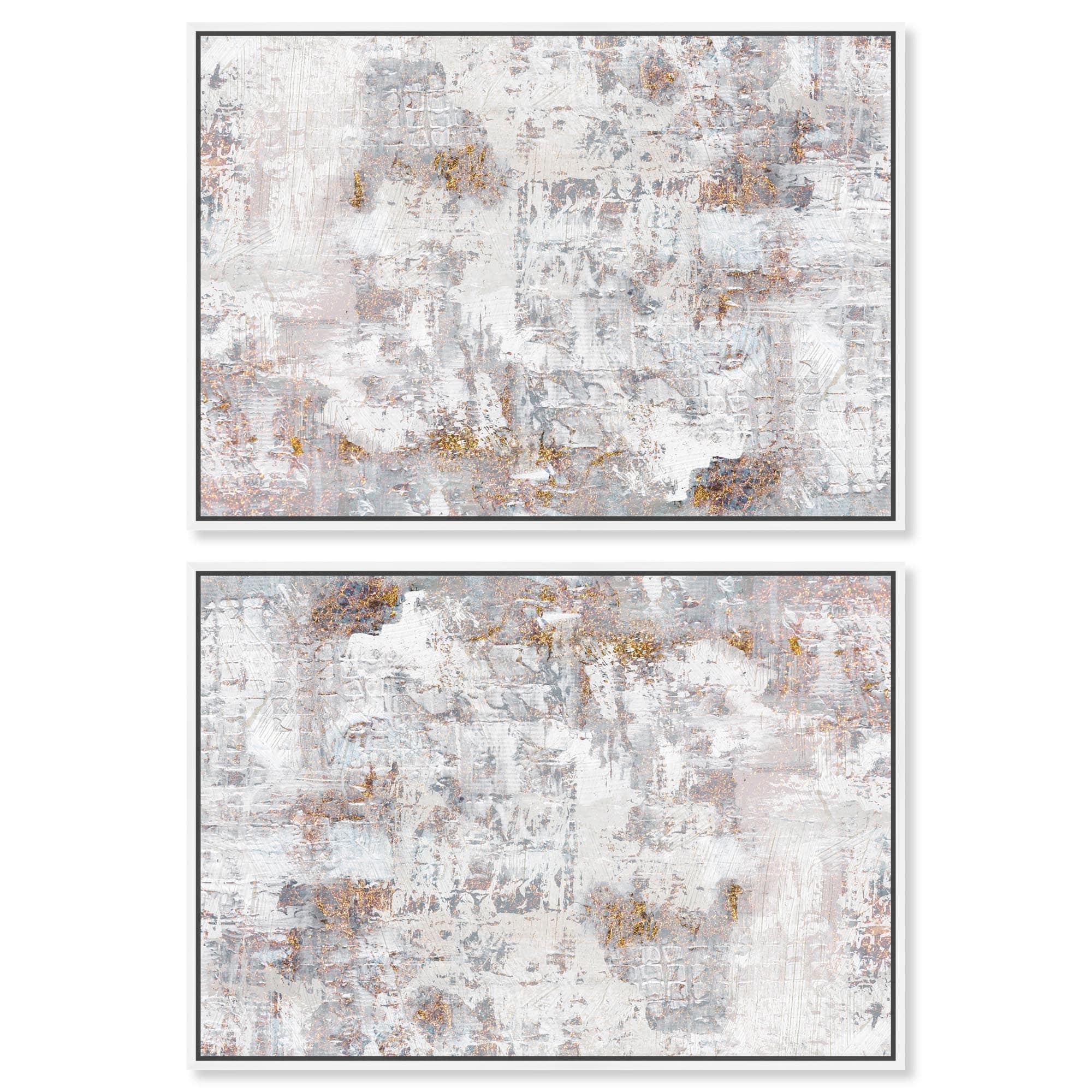 Blue Bow Sneaker Canvas by Art Remedy