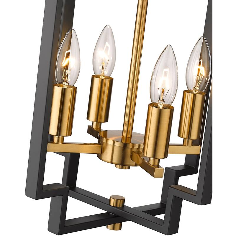 Adjustable Pendant Light, 5-Light Island Light, 4-Light Chandelier - 4-Light