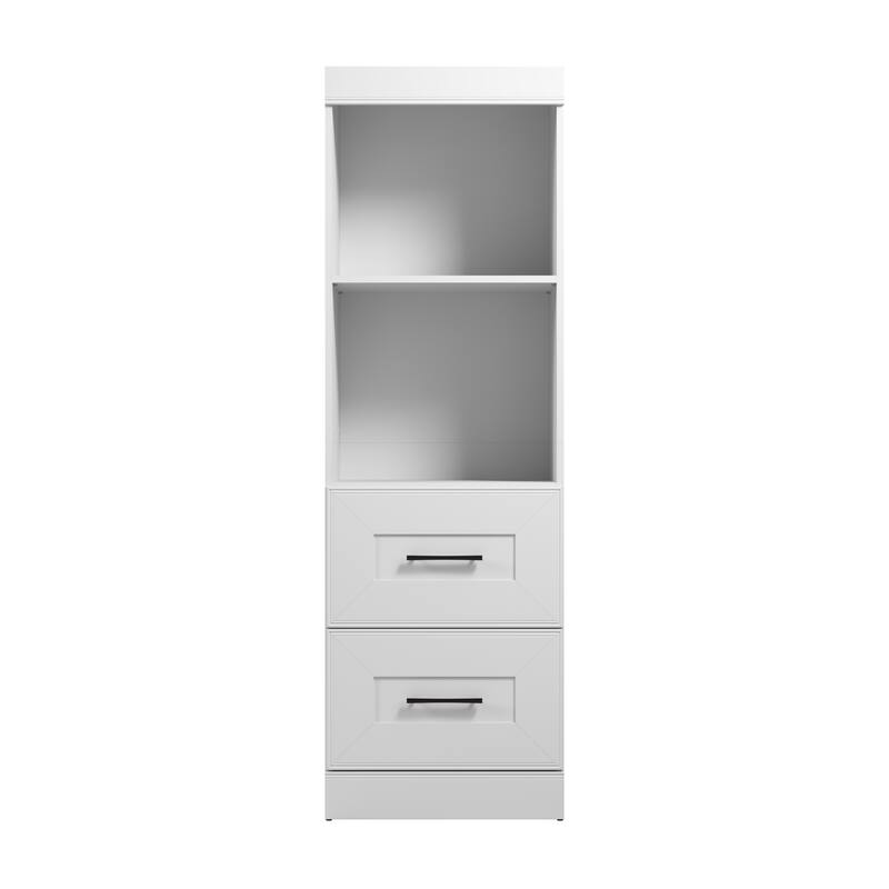 Edge 25W Closet Organizer with Drawers by Bestar