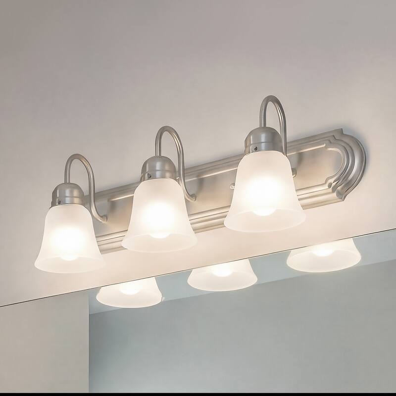 Kichler Lighting Traditional 3-light Brushed Nickel Bath/Vanity Light