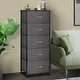 preview thumbnail 6 of 86, Contemporary 5-drawer Chest Vertical Storage Tower- Fabric Dresser