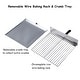 preview thumbnail 6 of 6, Goplus Kitchen Commercial Pizza Stainless Steel Counter Top Snack Pan