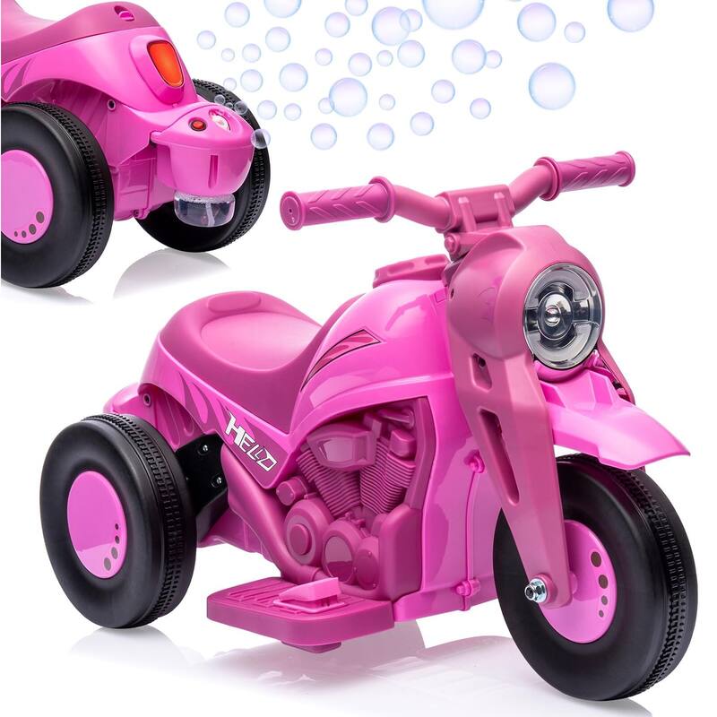 Kids Electric Motorcycle with Bubble Function