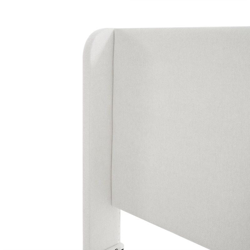 Tall Headboard Upholstered Bed Elegant Simplicity Bedroom Bed