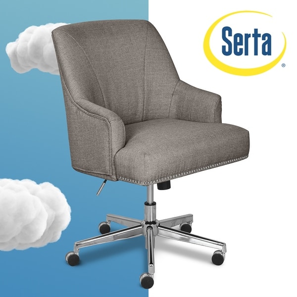Shop Serta Leighton Home Office Chair Overstock 15924371
