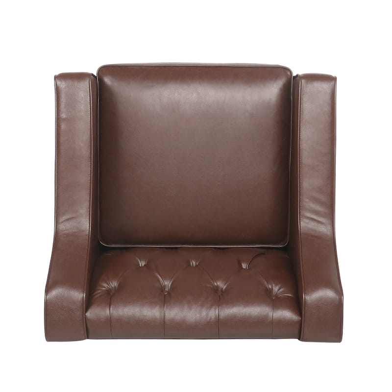Furman Tufted Club Chair by Christopher Knight Home
