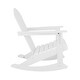 preview thumbnail 5 of 6, Laguna Hdpe All Weather Outdoor Patio Rocking Chair (Set of 4)