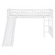 preview thumbnail 3 of 19, Twin Size Loft Bed with Slide and Ladder