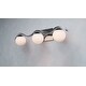 preview thumbnail 3 of 4, Motion 3-Light Bath Vanity - Polished chrome