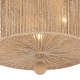 preview thumbnail 4 of 7, Crystorama Lighting Group JES-B7103 Jessa 3 Light 16" Wide Flush Mount