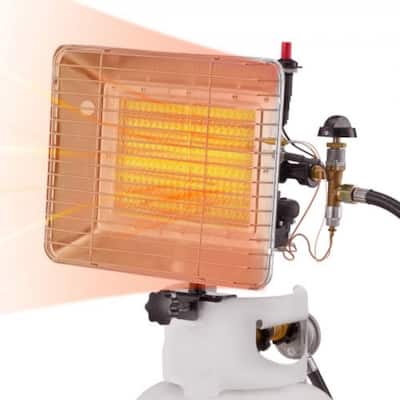 13000 BTU Propane Gas Heater with Stepless Temperature Control - 11.81 x 9.84 x 3.94 inches