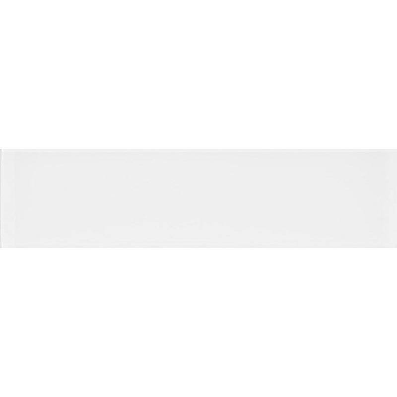Apollo tile 4" x 16" Colorway Glossy White Glass Tile (5.33 sq ft/case) - 12 Pack