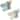 Hudson Baby Baby and Toddler Cozy Fleece Booties 2pk, Mint Gray