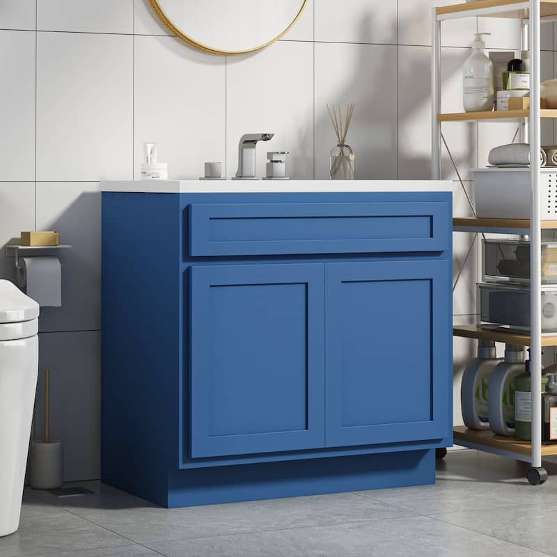 Vanity Art 36 Inch Single Sink Bathroom Vanity Cabinet