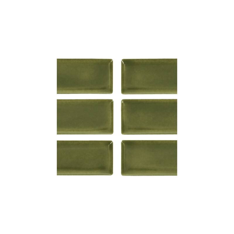 Daltile Artcrafted 1 x 6 Glazed Ceramic Mosaic Tile (10 PCS Per Carton) (10.00 SQFT Per Carton)