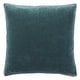 preview thumbnail 18 of 21, Carson Carrington Odelas Solid Throw Pillow 18"X18" Cover Only - Teal/Gray