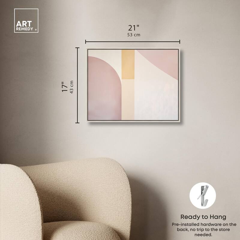 Gentle Color Strength I Canvas by Art Remedy