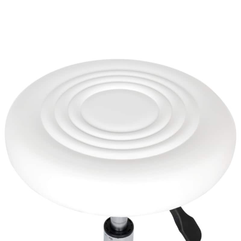 Round Stool with Lines Rotation Bar Stool - 13 x 13 x 24