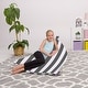 preview thumbnail 15 of 50, Stuffie Animal Storage Bean Bag Chair Cover, Room Organizer
