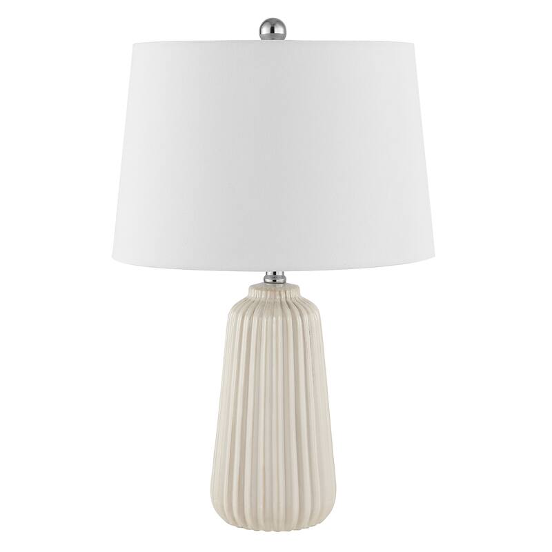 SAFAVIEH Lighting Nataliea 24-inch Ceramic Table Lamp - 15" x 15" x 24" - 15Wx15Dx24H