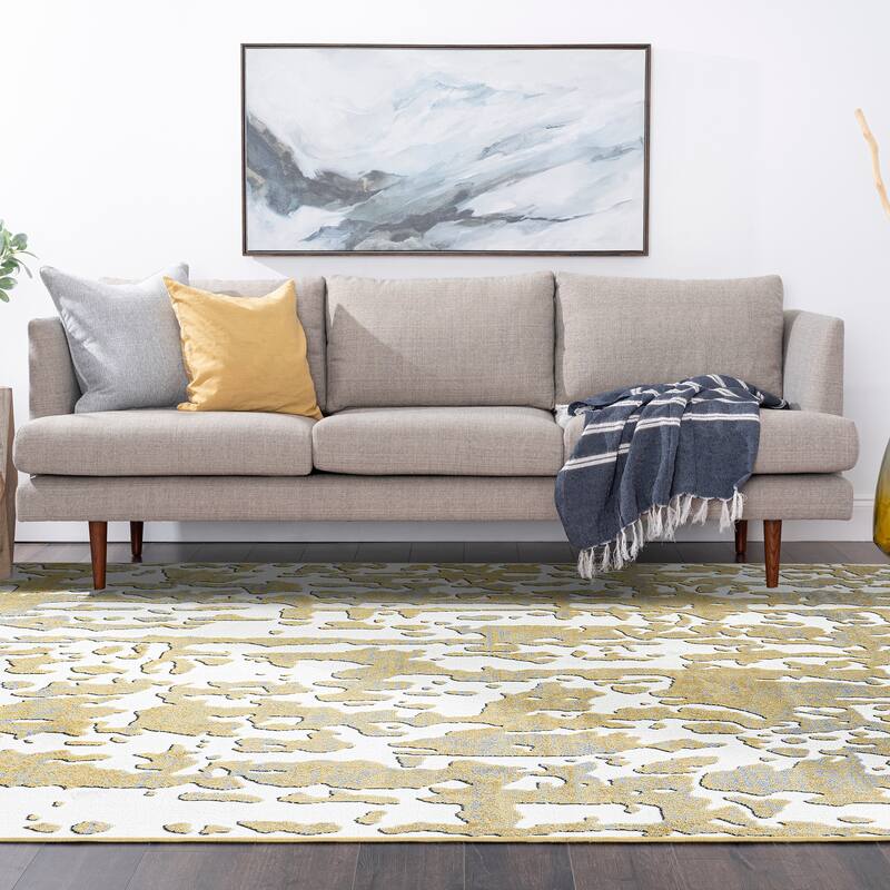 Wyman Modern & Contemporary Abstract Indoor Area Rug