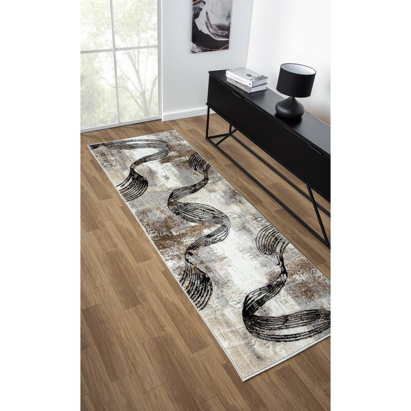 Kimberly Collection Abstract design Area Rug