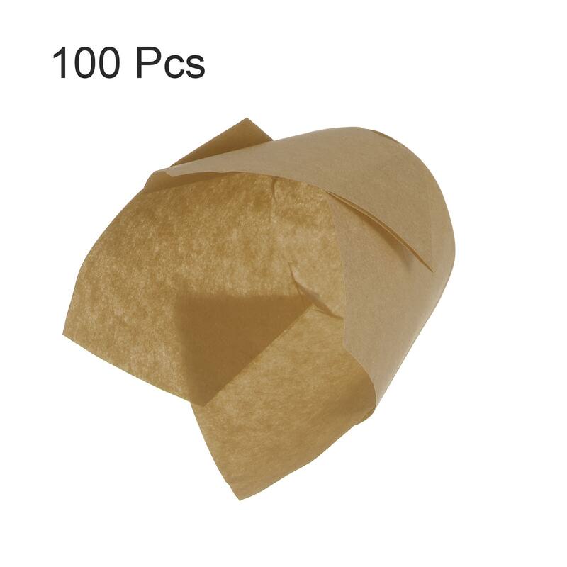 100Pcs Tulip Cupcake Liners Standard Paper Baking Cups Disposable