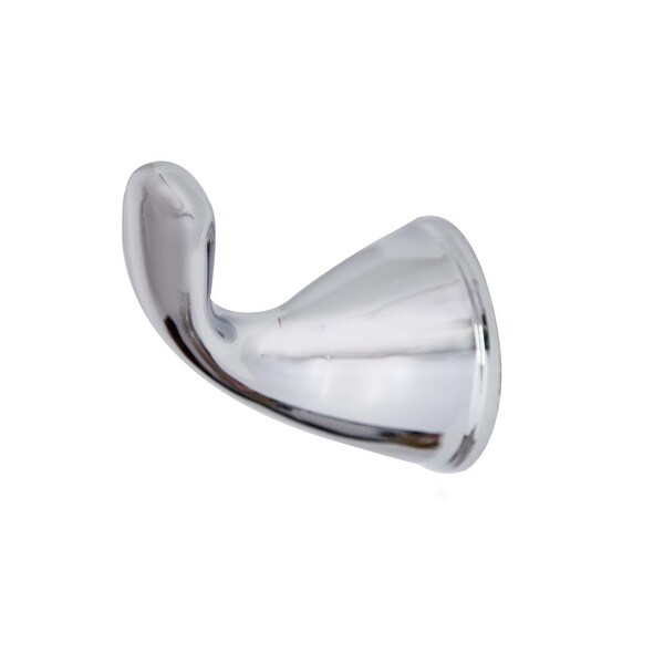 Design House 558577 Ames Wall Mounted Single Robe Hook - Polished Chrome