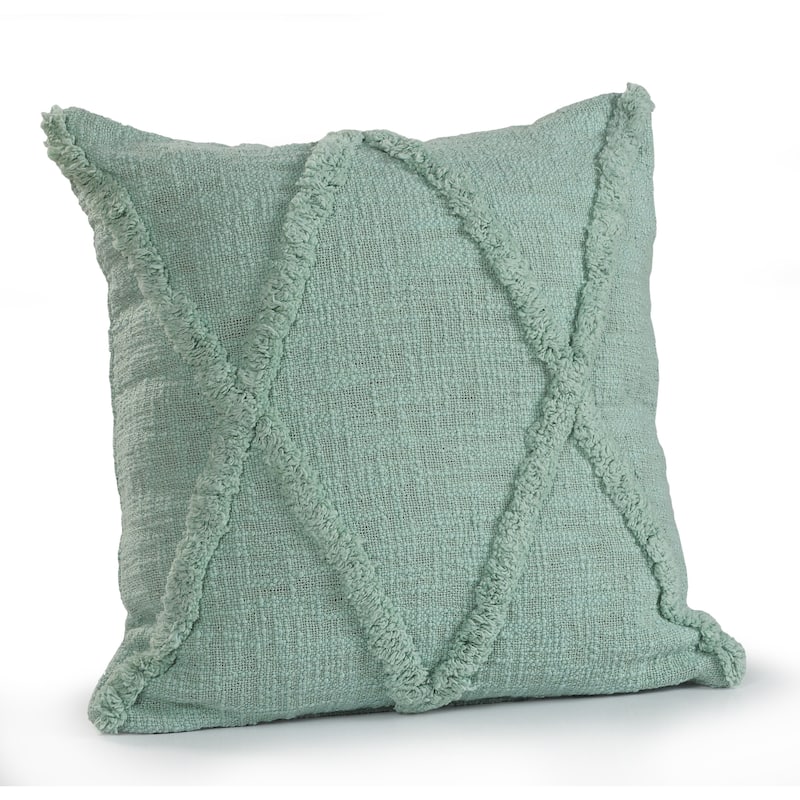 Sevita Flatwoven Cotton Throw Pillow, Set of 2