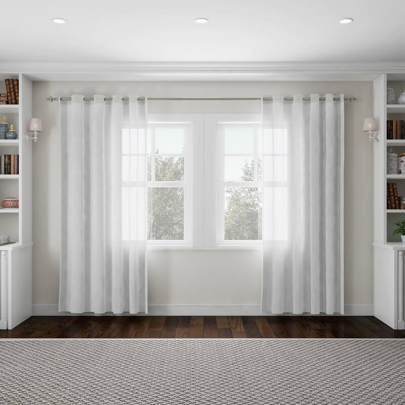 Lavish Home 1-Inch Adjustable Curtain Rod