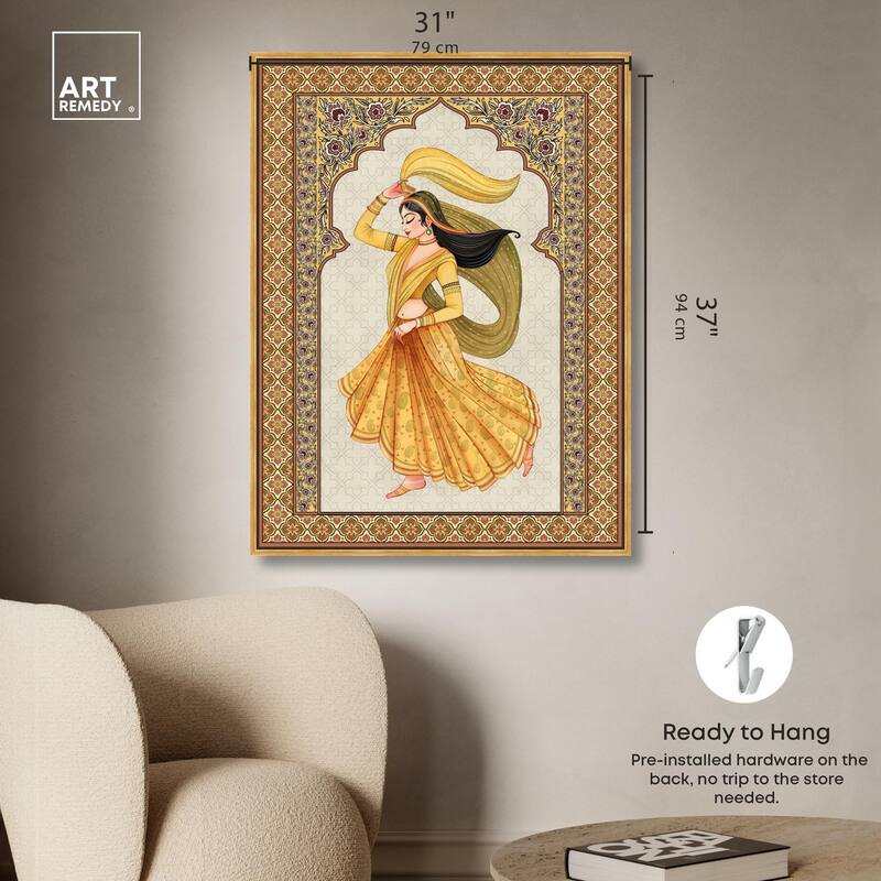 Dancing Princess Canvas by Art Remedy