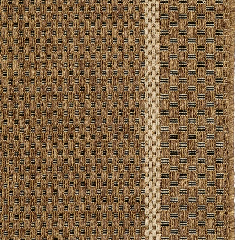 Loft Gracie Border Natural Design Indoor/Outdoor Area Rug