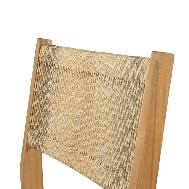 Christopher Knight Home - Hudson 5-Piece Acacia Wood Outdoor Bar Set