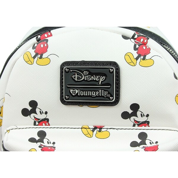 loungefly disney mickey mouse allover print mini backpack
