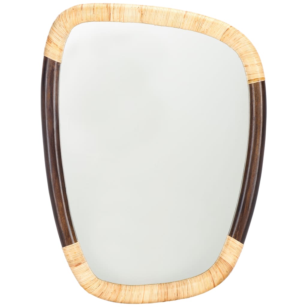 SAFAVIEH Halle Modern Coastal 23 x 31-inch Decorative Accent Mirror - 23 In. W x 1.3 In. D x 31 In. H - 23Wx1Dx31H