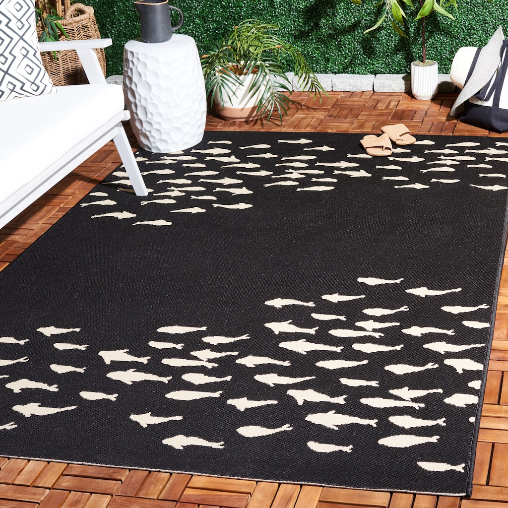 SAFAVIEH Courtyard Snaebjorg Transitional Rug