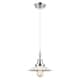Option Matte White Halophane Shade / Polished Chrome