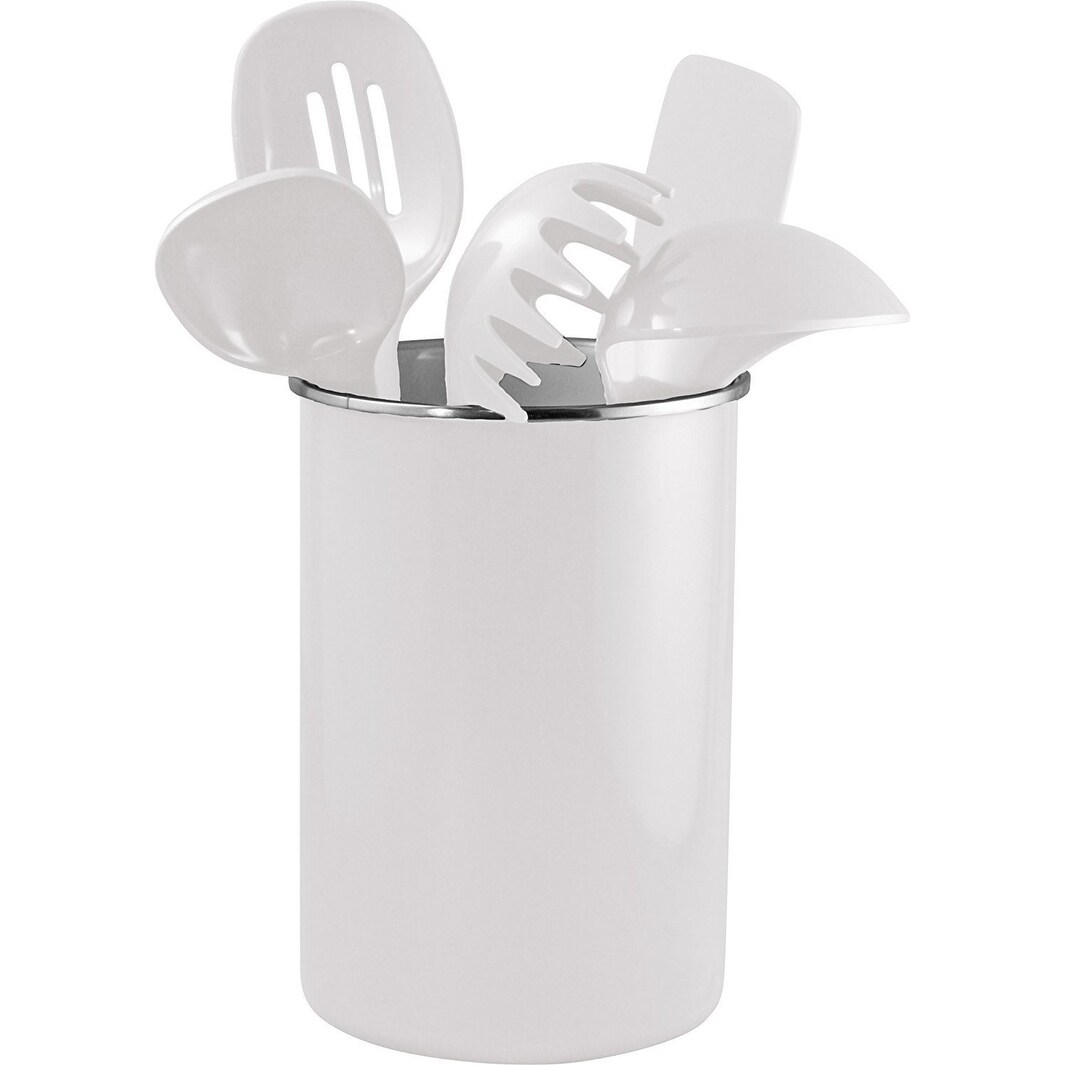 Shop Calypso Basics By Reston Lloyd Enamel On Steel Utensil Holder