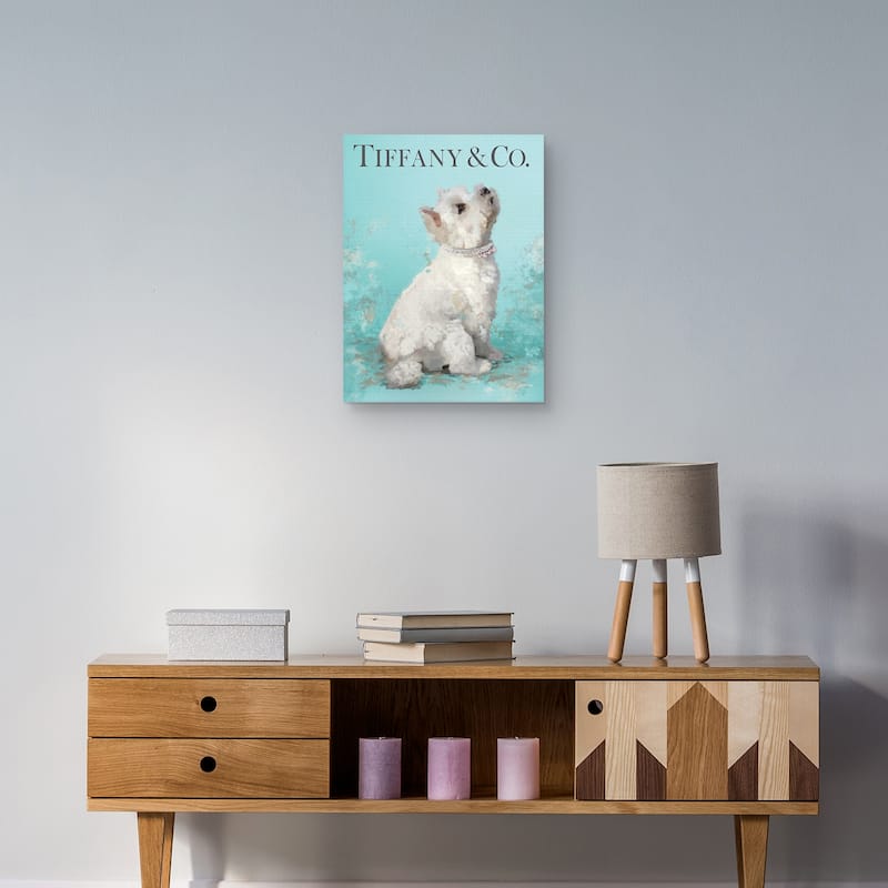 Diamond Dog Canvas Art Print