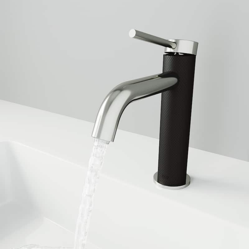 VIGO Madison 8" H Single Handle Single Hole Bathroom Faucet