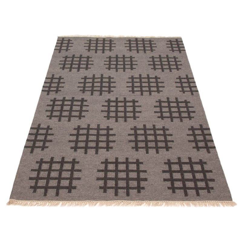 Ankara FW Grey Kilim 5'0" x 8'1" - 5'0 x 8'1