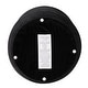 preview thumbnail 25 of 26, Adeco 16" Round Upholstered Storage Ottoman with Wood Lid