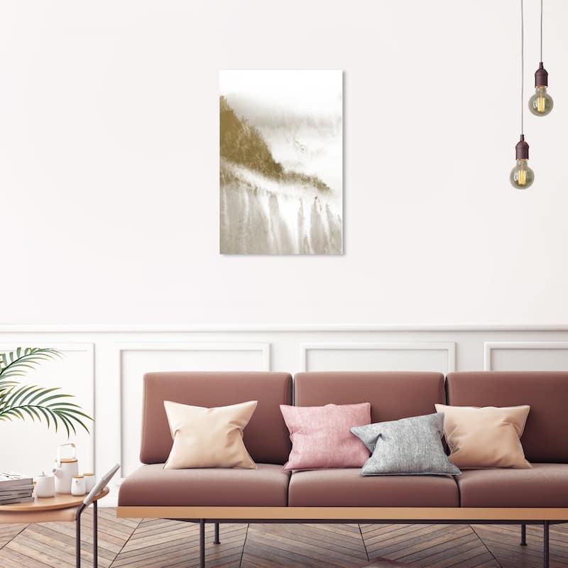 Wynwood Studio Canvas Abstract Imanbek Gold and Metallic Gold Modern & Contemporary Wall Art Canvas Print - 30 x 20