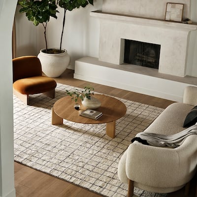 Frenshe Interiors Highlands Checked Area Rug