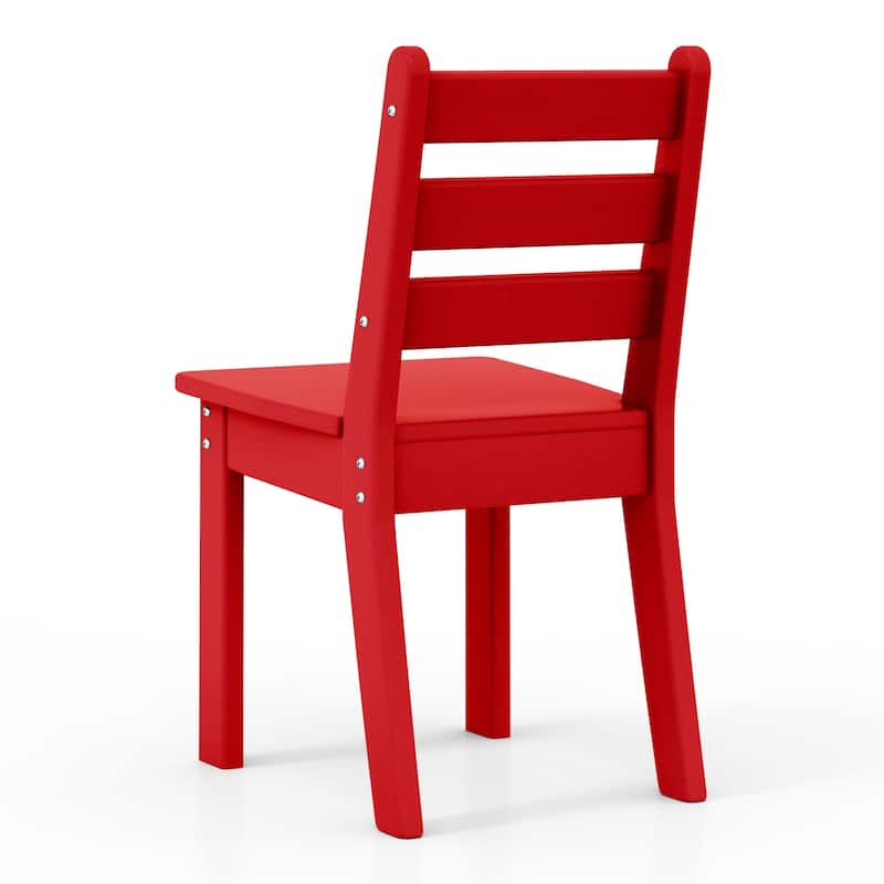 Polytrends Garden Party Kids Outdoor Dining Chair (Set of 2)