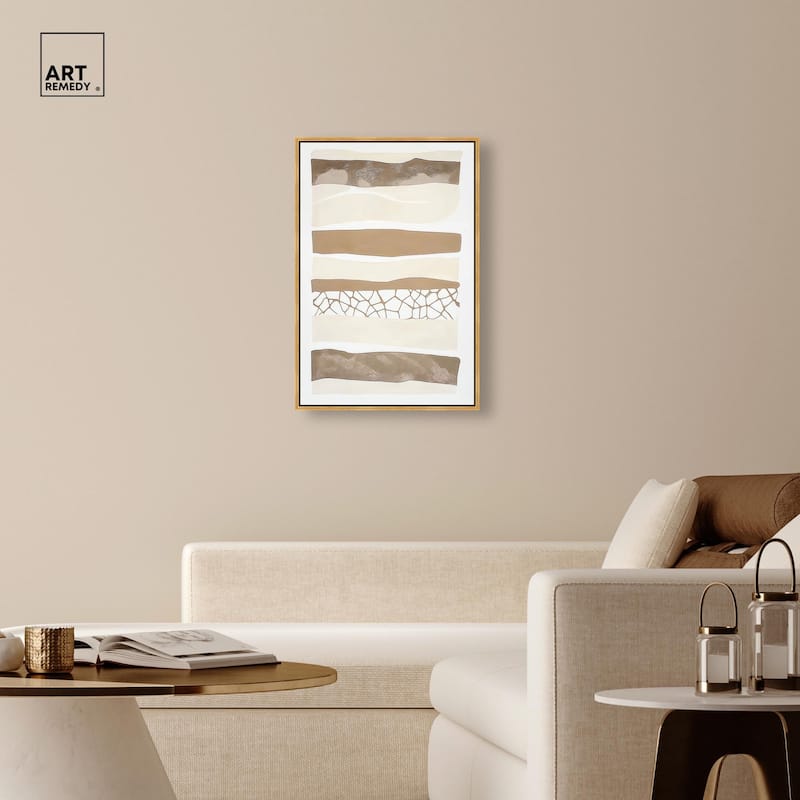 Relief Rifts II Canvas by Art Remedy