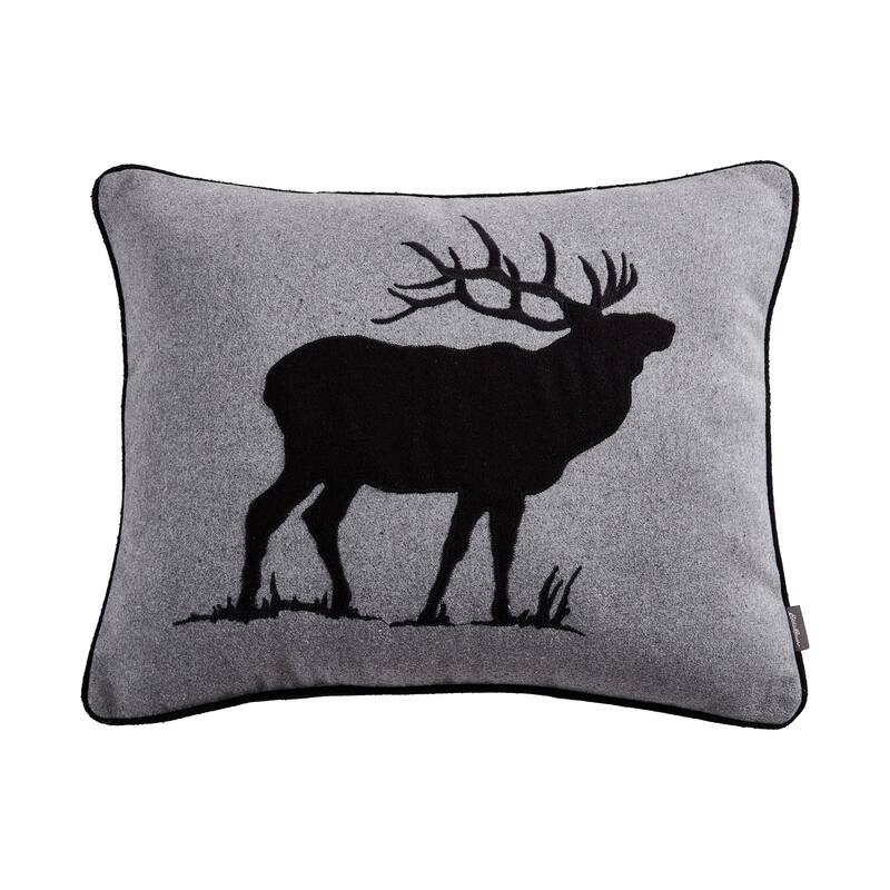 Eddie Bauer Elk Charcoal Breakfast Pillow