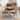 GDFStudio - French  Wooden Frame Linen Fabric Rattan Back Dining Chair Set (Set of 2)